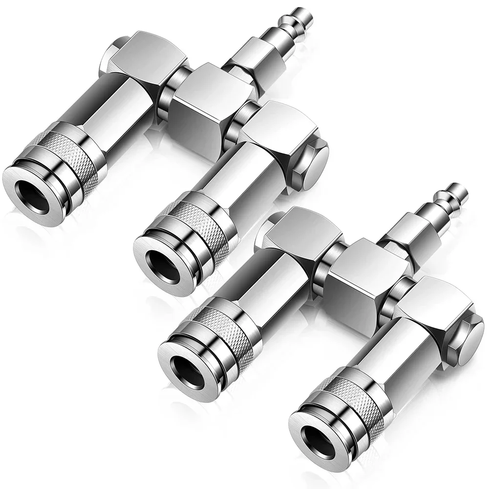 

2 Way Air Hose Splitter Air Hose Connectors Convenient To Carry Easy To Apply High-quality Metal Material For Air Compressors