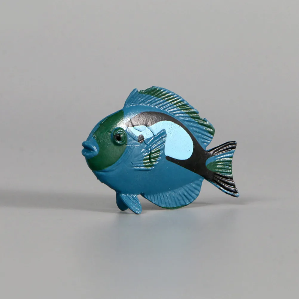 12 Pcs Small Kids Toy Household Sea Animal Decor Delicate Sea-animal Supplies Desktop Compact Model Lovely Toys