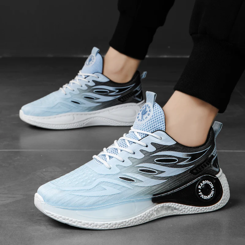 

Men's Basketball Shoes Cushioned Breathable Sneakers Train Athletes Gym Sport Shoes Casual Non-Slip Footwear Light Soft Sneakers