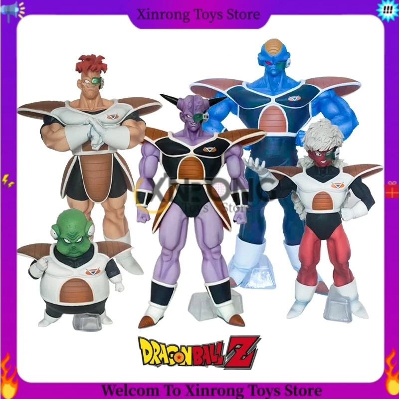 Anime Dragon Ball Z Ginyu Force Figure Jeice Ginyu Guldo Recoom Burter Figurine Pvc Gk Action Figures Collection Model Doll Toys