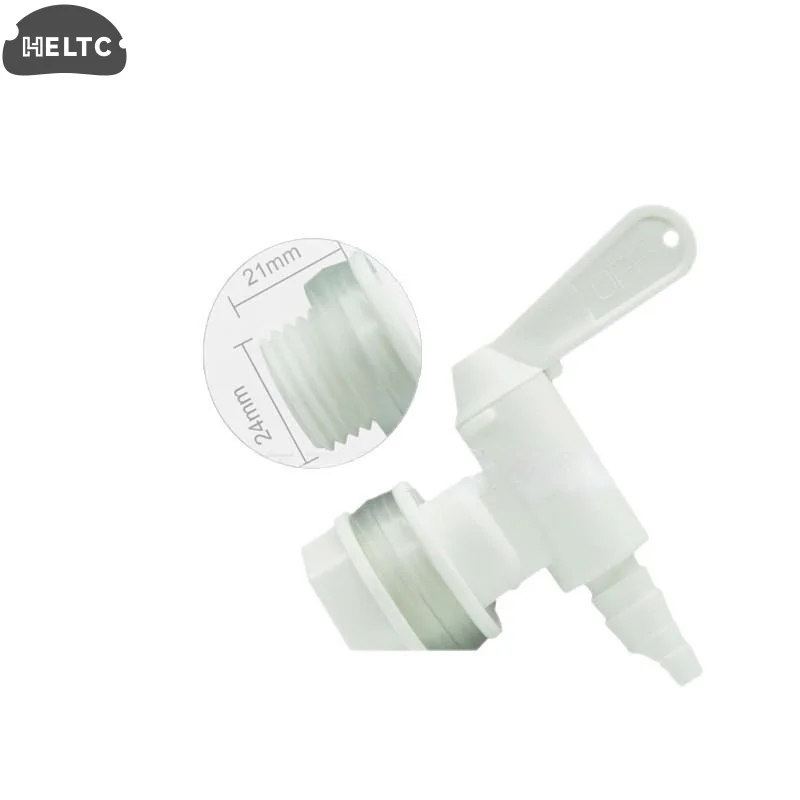 1/2/4Pcs Fermenter Tap Faucet White Plastic Spigot Bucket Bottling Spigot Replacement Homebrew Beer Making Bar Tool