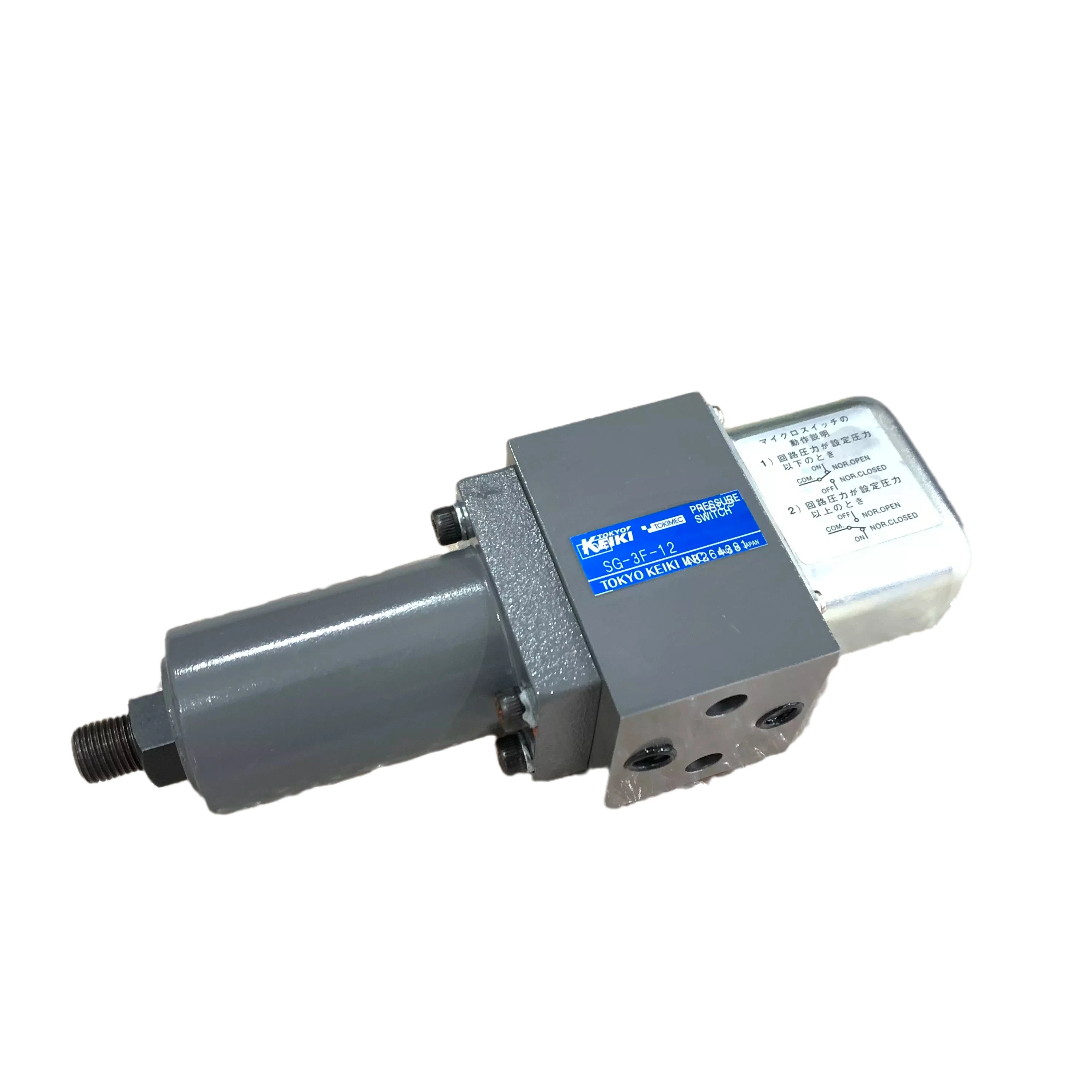 Good selling tokyo keki SG-3F-12 chemical industry mechanical hydraulic system pressure switch