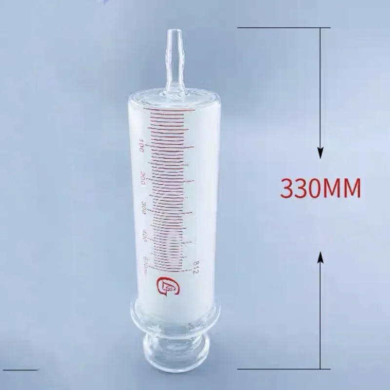 150ml/250ml/300ml/500ml/1000ml All Glass Syringes Large sausage device Glass sample extractor Glass Injector large caliber