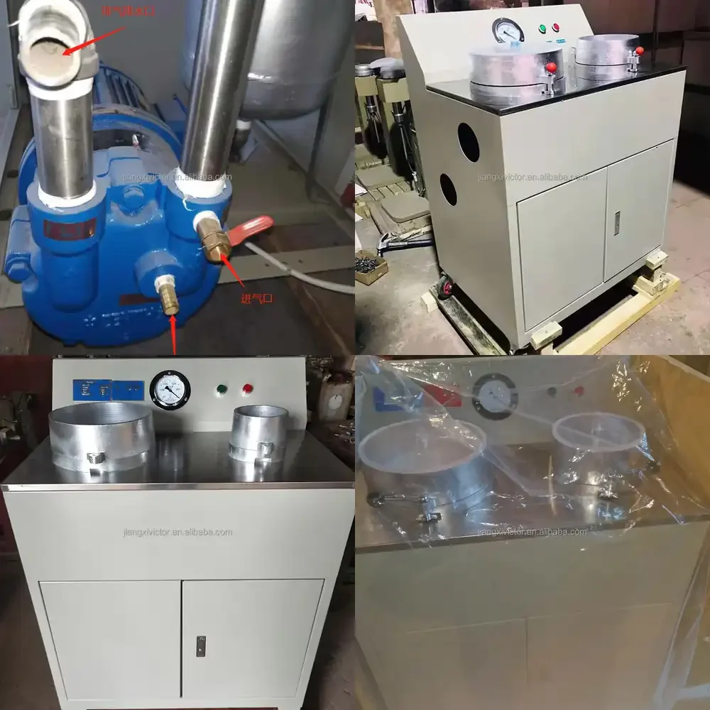 

Lab Solid Liquid Separator Lab Double Disk Vacuum Filter ZL-260/200 Small Vacuum Filter for Metallergy