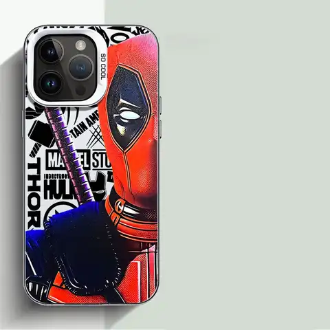 Marvels Deadpools Venoms Mobilskal För Xiaomi Redmi 15C 14C 13C 12C 13 12 10 A1 A2 A3 A5 9T 9A K60 K40 4G 5G Anti-fall Matt 10 best sales k60-fodral - №3