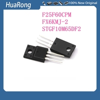 20Pcs/Lot F25F60CPM 25F60CPM FX6KMJ-2 STGF10M65DF2 G10M65DF2 TO-220F