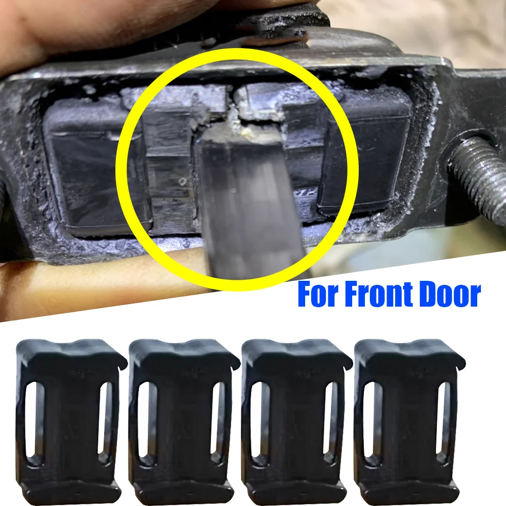 4x For Front Door Car Door Check Strap Repair Kit Stopper Damping Clip For Hyundai Grand Starex TQ 2007 2008 2009 - 2017 H1 TQ