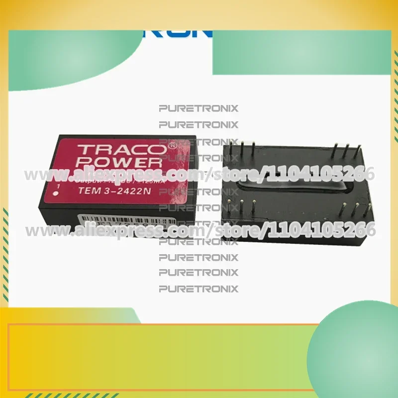 

TEM3-0512 TEM3-0522 TEM3-2421 TEM3-2422N Isolated DC-DC Converters