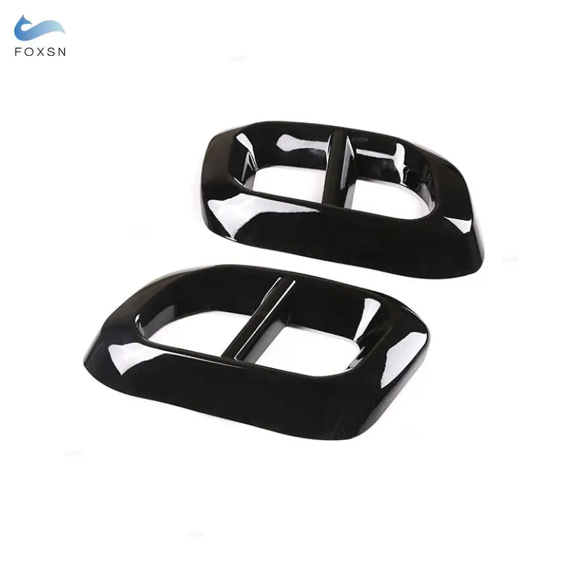 

ABS Glossy Black Car Tail Muffler Exhaust Tailpipe Cover Trim For Mercedes Benz GLE350 GLE450 GLC GLS W167 X253 X167 2020