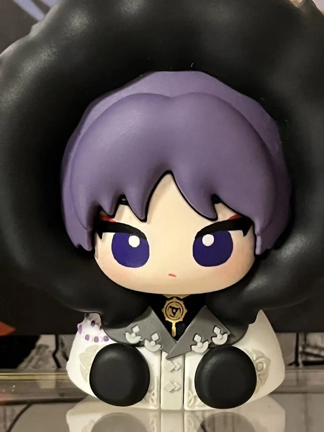 حار لعبة Genshin تأثير الهيام دمية ثلاثية الأبعاد بولي كلوريد الفينيل 8 سنتيمتر سطح المكتب جمع الحلي أنيمي الكرتون اكسسوارات الدعائم هدايا الهالوين #3