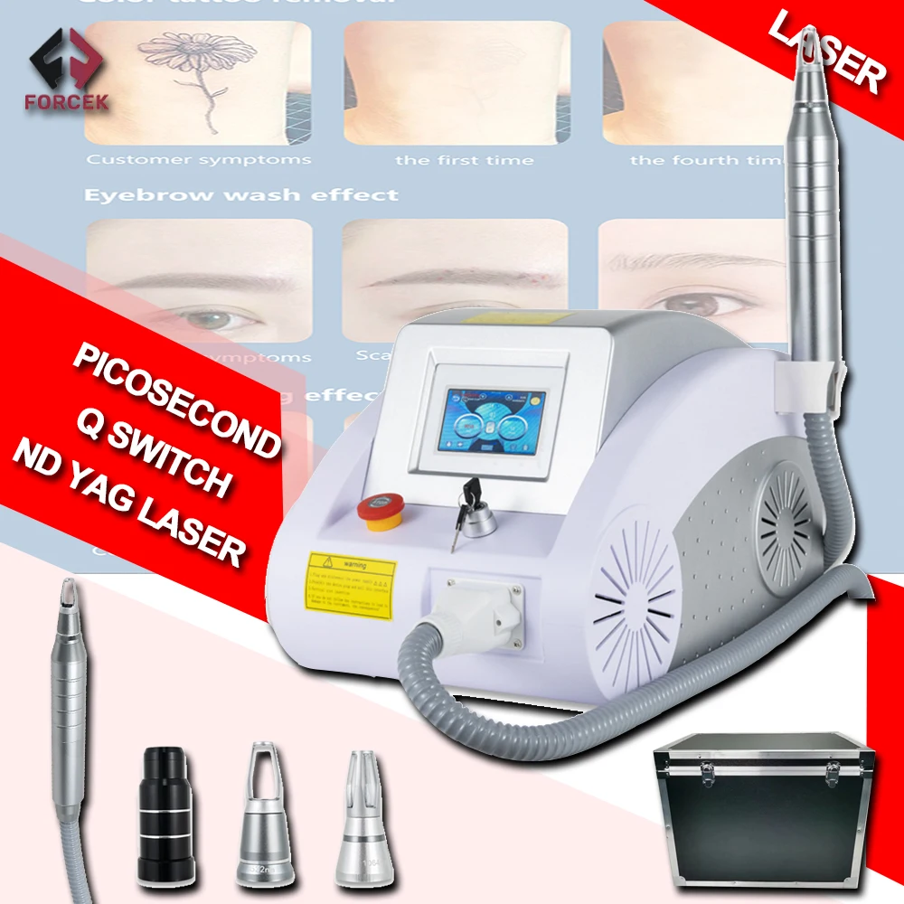 Beauty HealthBrand New Portable Q-Switching Picosecond Nd Yag 1064nm 532nm 1320nm La Lifting Tattoo Remover Stain Lightening Bro