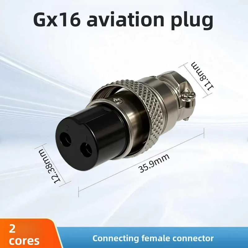GX16 aviation plug socket M16-2/3/4/5/6/7/8/9/10 core connector male and female