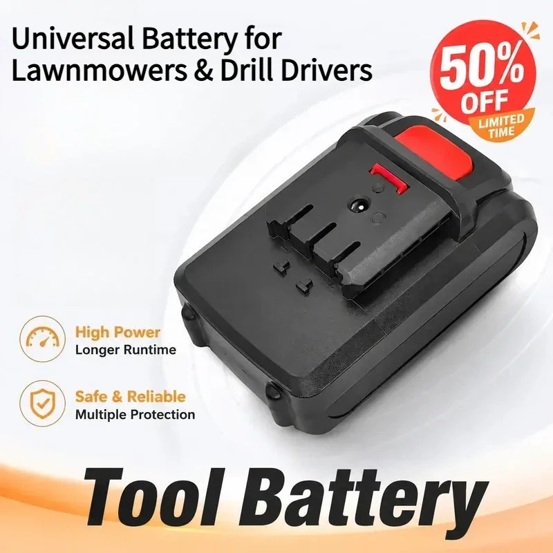 

21V 2000mAh for 18650 Lithium Battery for Lawn Mowers Power Tools Cordless Drills