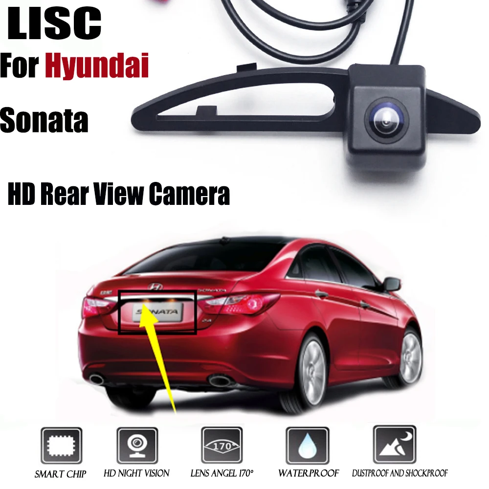 

Rear View Camera For Hyundai Sonata CCD/RCA Night Vision/ Reversing Camera/ Rearview camera / License plate camera Backup