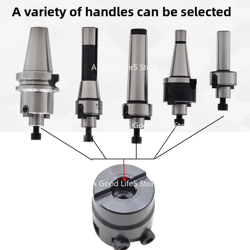 

Applied To Turret Milling Machine Plane Tool Adjustable Flying Surface Mohs Holder BT40 Machining Center End Face Cutter