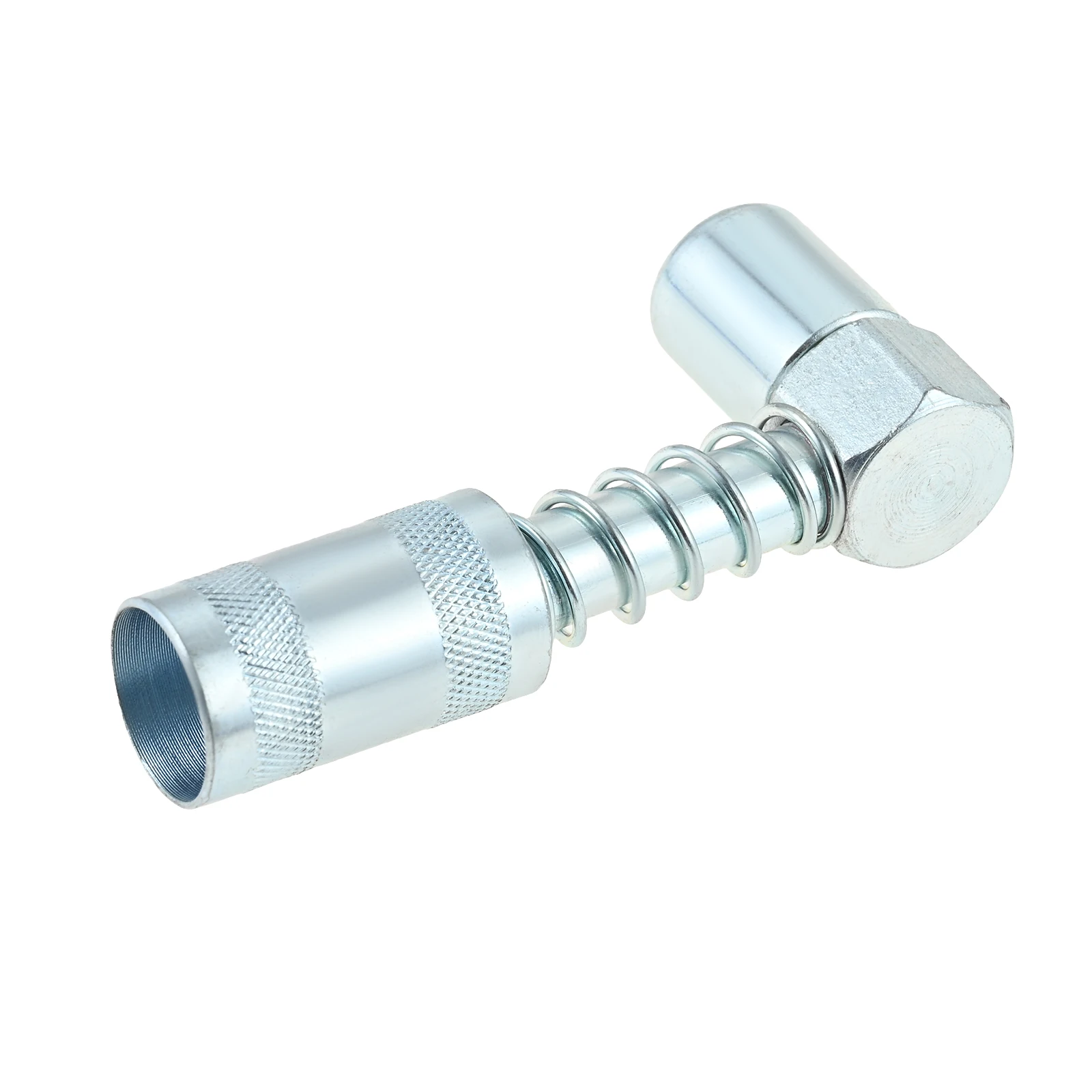 9PCS Grease Accessory Grease Coupler with Double Handles ,90°Grease Coupler Adapter,Recessed Fitting Adapter,2 Needle Nozzles