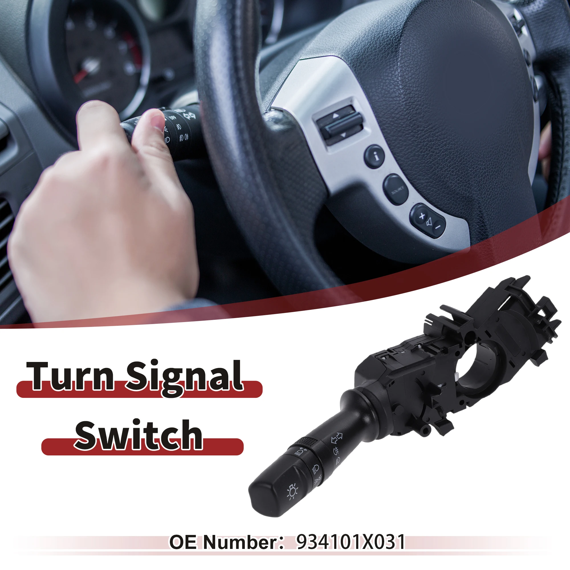 

UXCELL No.934101X031 Переключатель указателей поворота для Hyundai Tucson 2011-2015