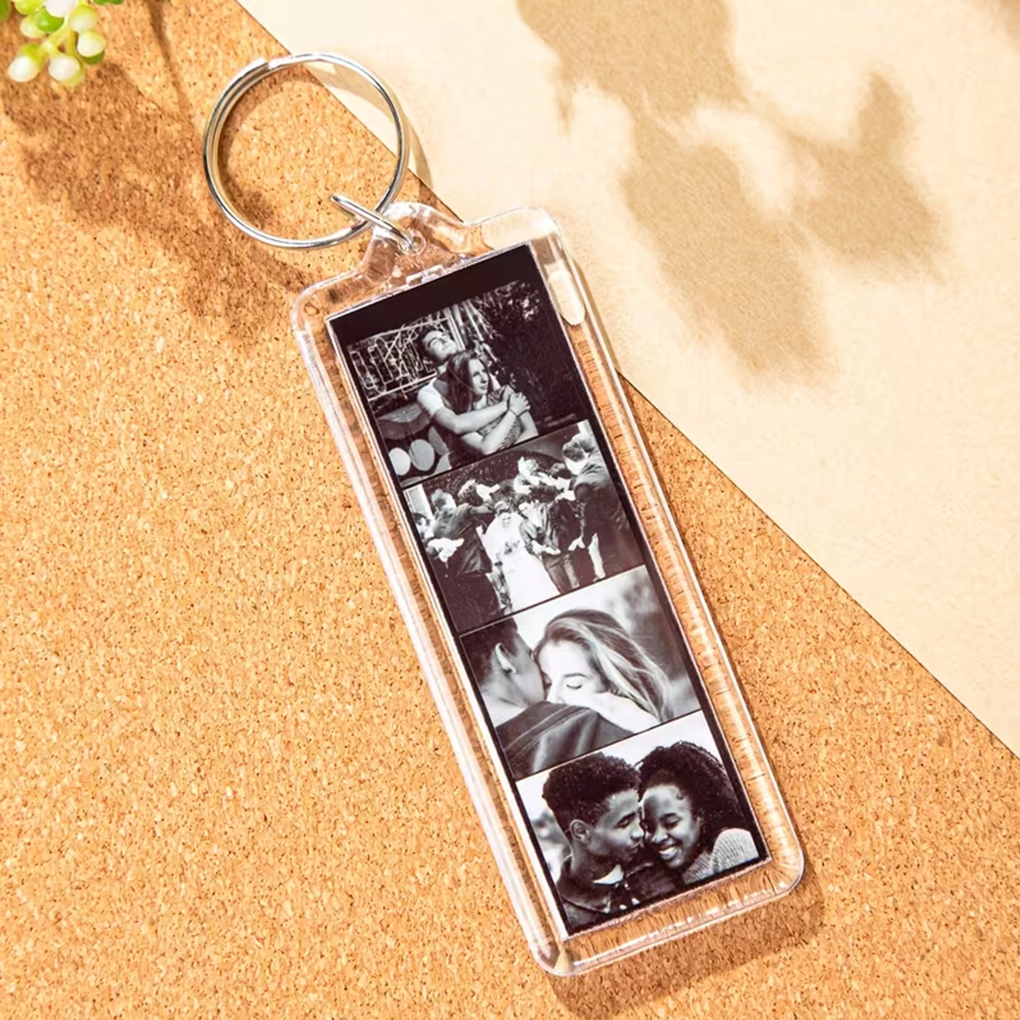 Personalized Custom Photo Keychain, Creative Acrylic Design