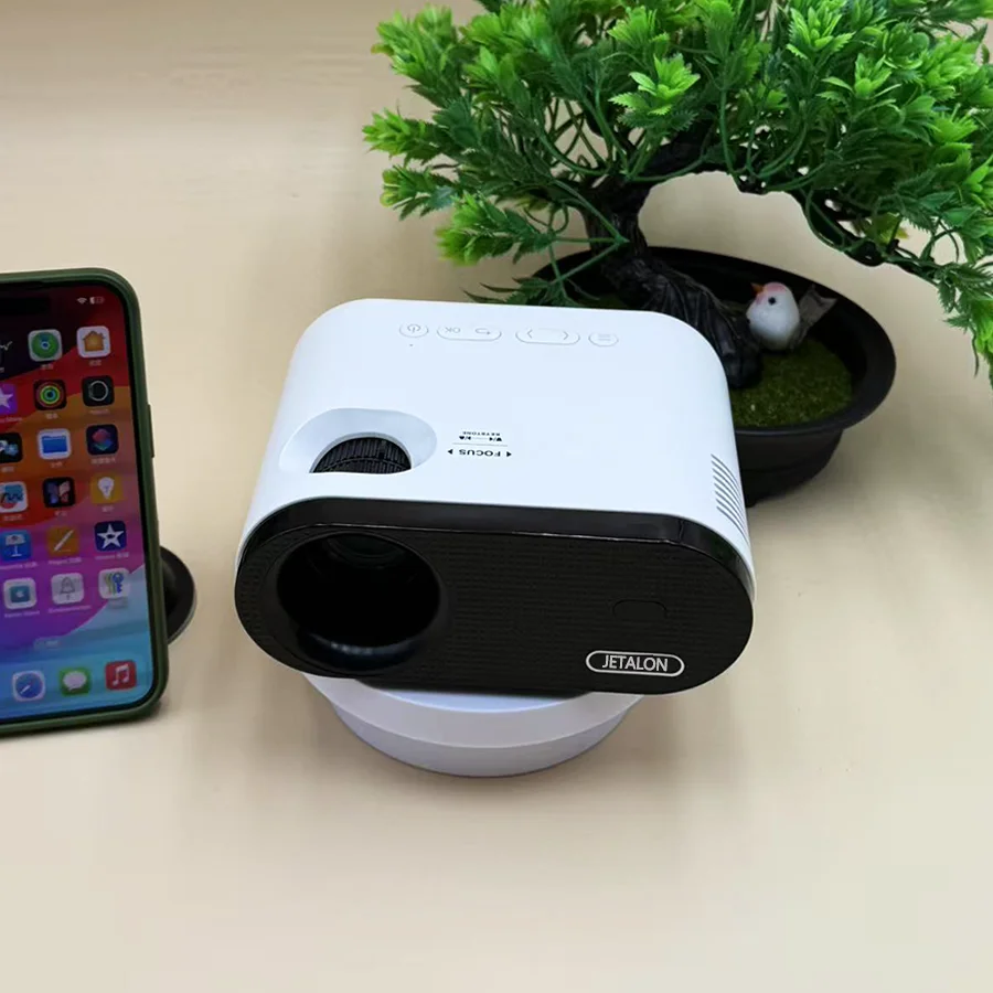 Projector 4K  HD 1080P MINI Portable Outdoor Projector with Tripod for Android/iOS/Windows/TV Stick/HDMI/USB Smartphone Cinema​