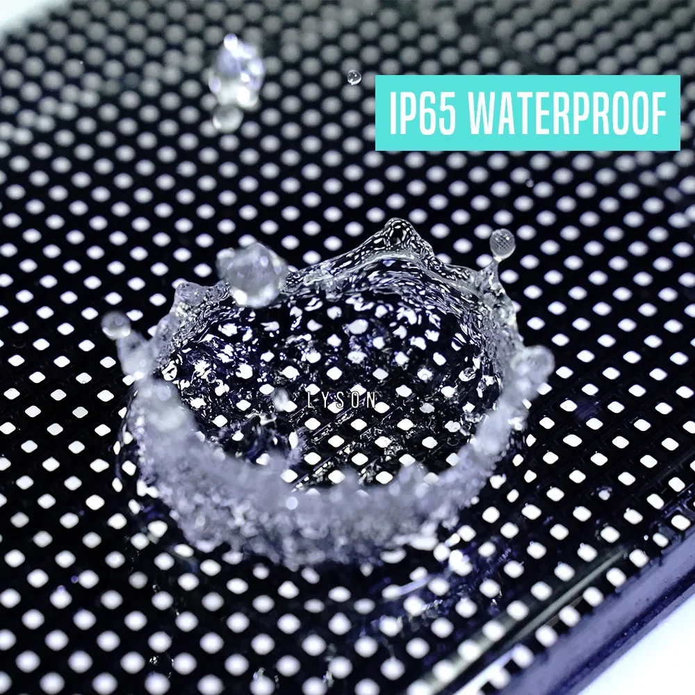 P3.076 Outdoor 320x160mm SMD 3-in-1 Full Color Led Display Panel Matrix 104*52 Pixels 1/13 Scan Support Novastar Card