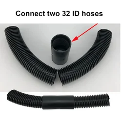 Threaded Hose 32mm/40mm Inner Diameter Extension Adapter/Two-Way Connector Vacuum Cleaner Hose Accessories