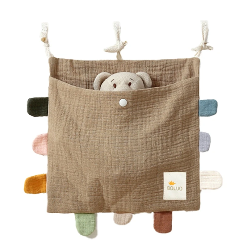 

Baby Bed Side Organiser Cotton Bed Storage Bagessentials Storage Bag Baby Hanging Bag For Baby Nappy Toy Clothes