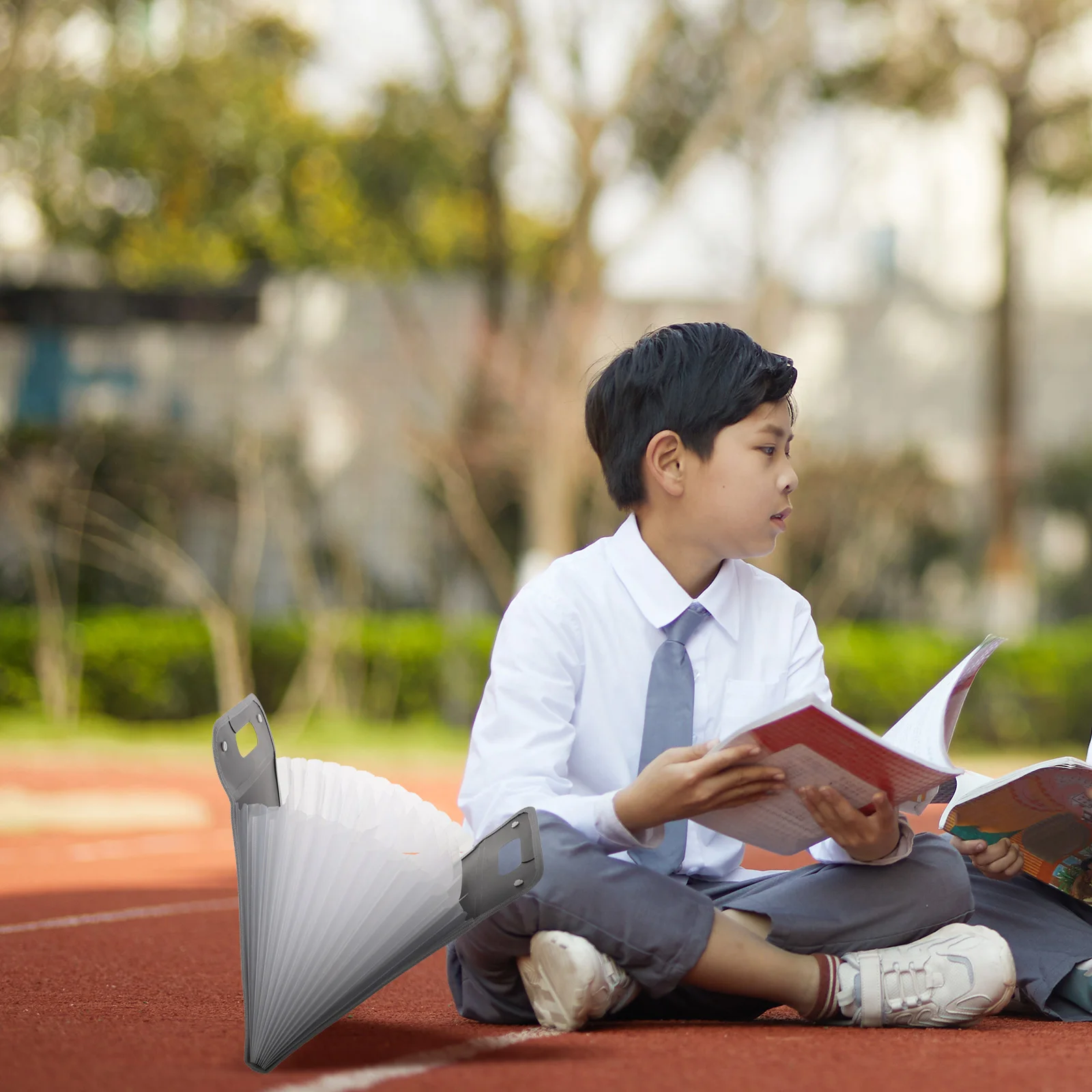 

File Storage Pouch Large Capacity Multi-Layer Waterproof Document Organizer Portable Paper File Holder Accordion Folder