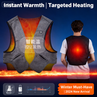 Men’s High-Quality Autumn Winter Graphene Heated Vest – USB-Powered Electric Heating Jacket with 3 Temp Settings & Fast Warm-Up