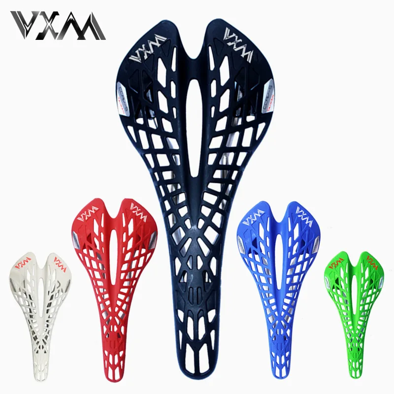 

VXM Spider Ergonomic Super Light PVC MTB Bicycle Saddle, Hollow Road, MTB, Comfortable Bike Cushion, Professional racing design