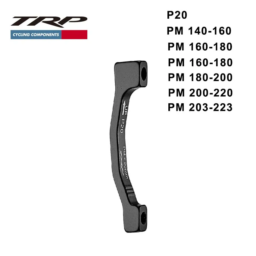 TRP Adapter P17 P20 P23 P43 Post Mount Rotor Adapter PM 160 180 200 203 220 223mm For Hydraulic Disc Brake And Mechanical Disc B