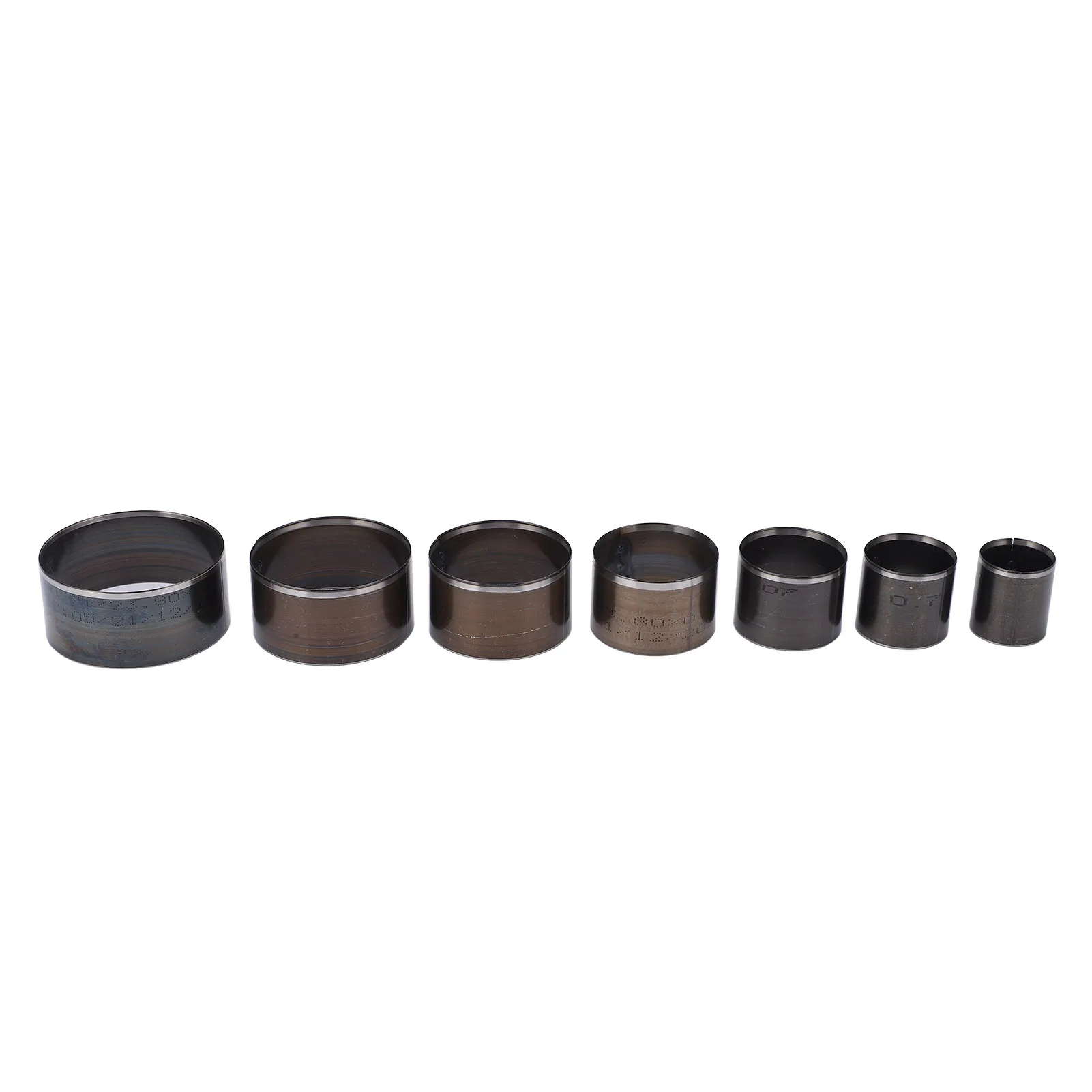 7-delige lederen gatenponsset, holle pons snijgereedschap voor het snel maken van ronde gaten, voor DIY handgemaakte rubber- en plasticbewerking.