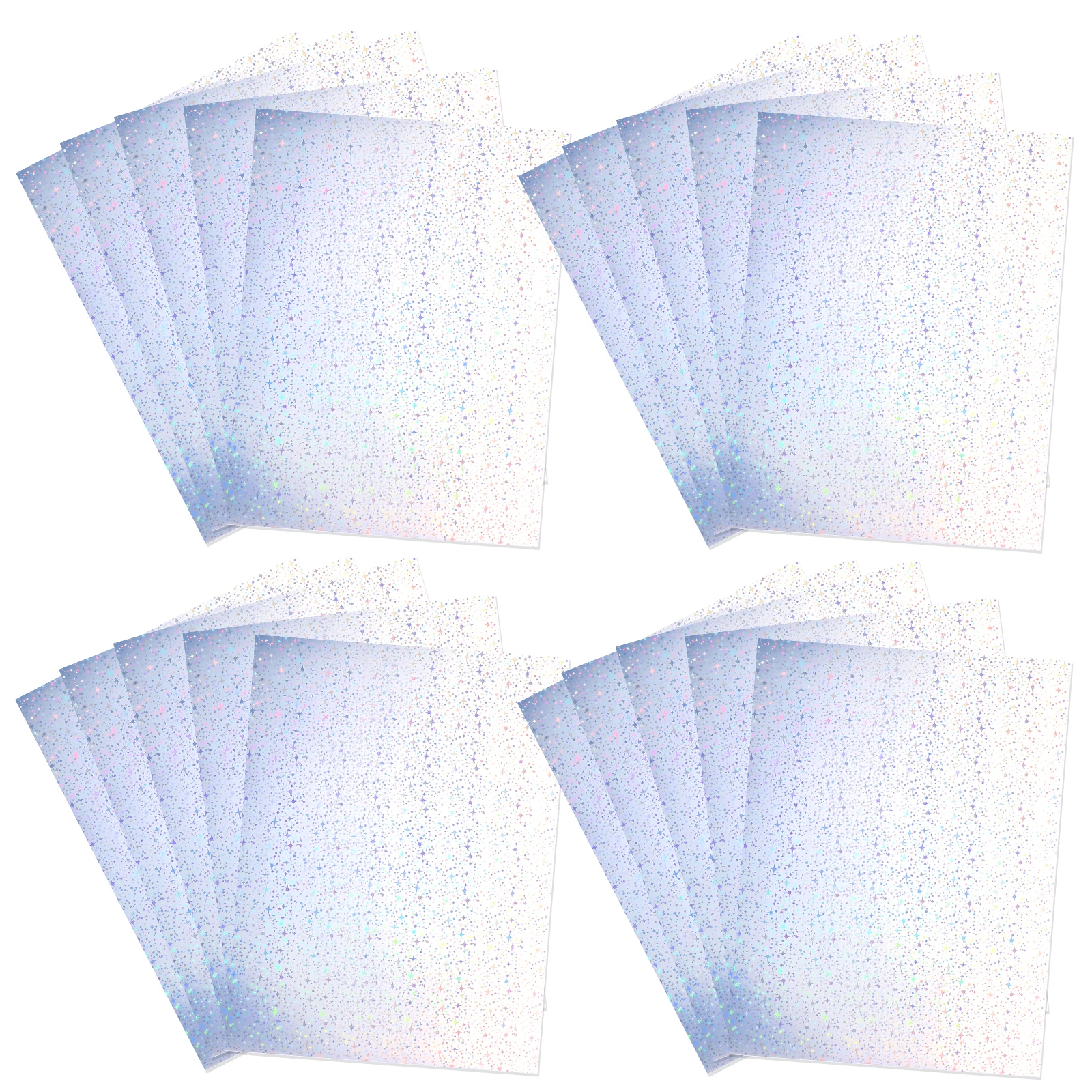 

Sticker Glossy Printable Paper Sparkles Holographic Glitter Scrapbook Labels Projects Price Tags