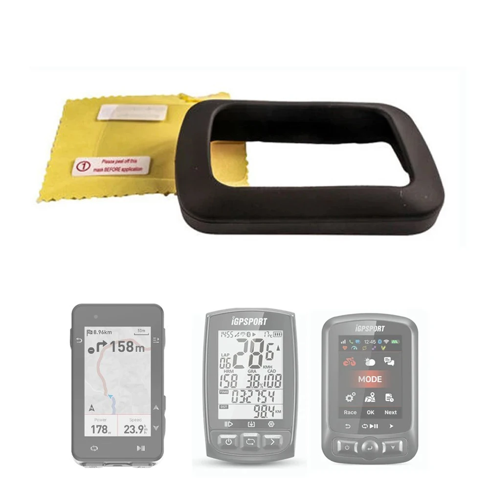غطاء واقي شاشة سيليكون لين ، دراجة بنظام تحديد المواقع ، كمبيوتر ، iGPSPORT iGS630S ، IGS630 ، iGS620 ، IGS520 ، IGS50S ، iGS50E ، IGS10S