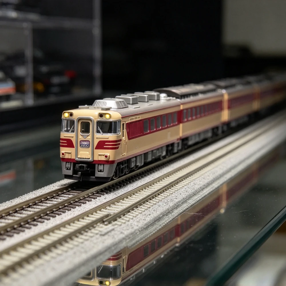 KATO N Scale 1/160 KIHA 181 Series Express Diesel Train 8 Car Set 10‑2017 10‑2018 Dual Power Railway Adult Collectible Gift
