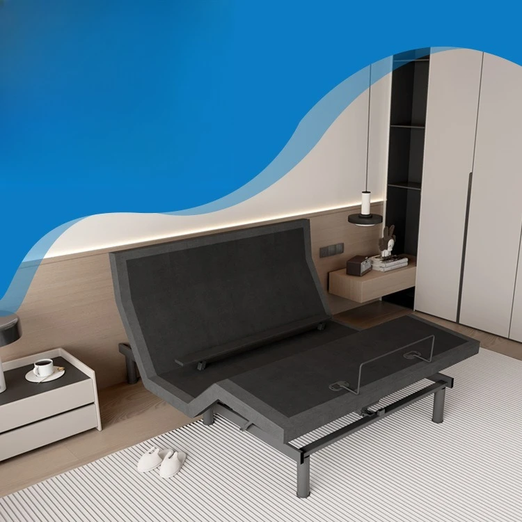 Household electric bed silent zero gravity multi-function massage bed intelligent adjustment comfortable sleep bed frame