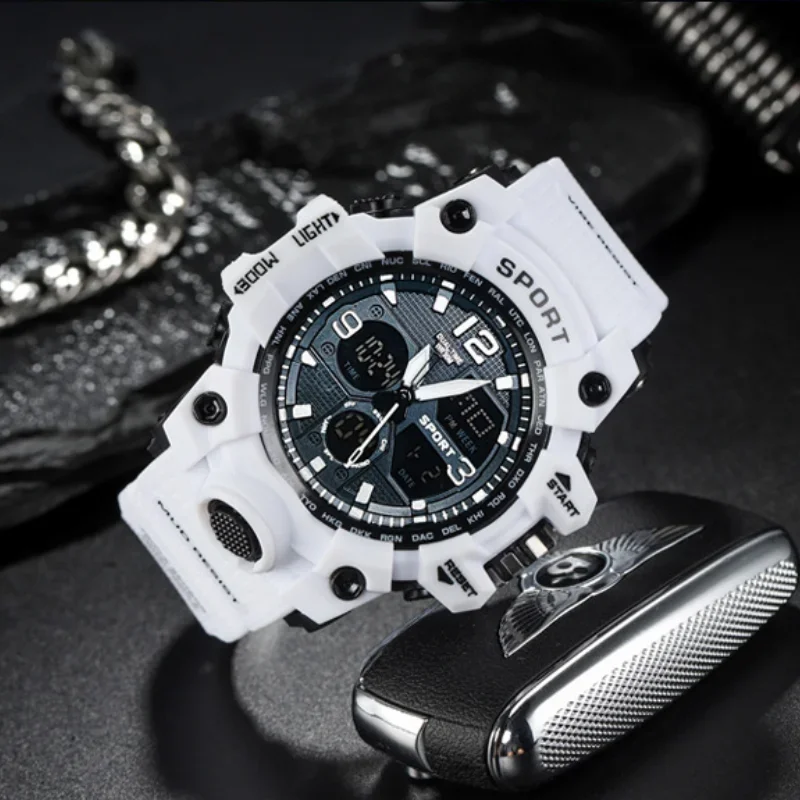 Relojes deportivos estilo G de marca superior para hombre, reloj Digital militar, reloj de pulsera resistente al agua para hombre, reloj digital femenino