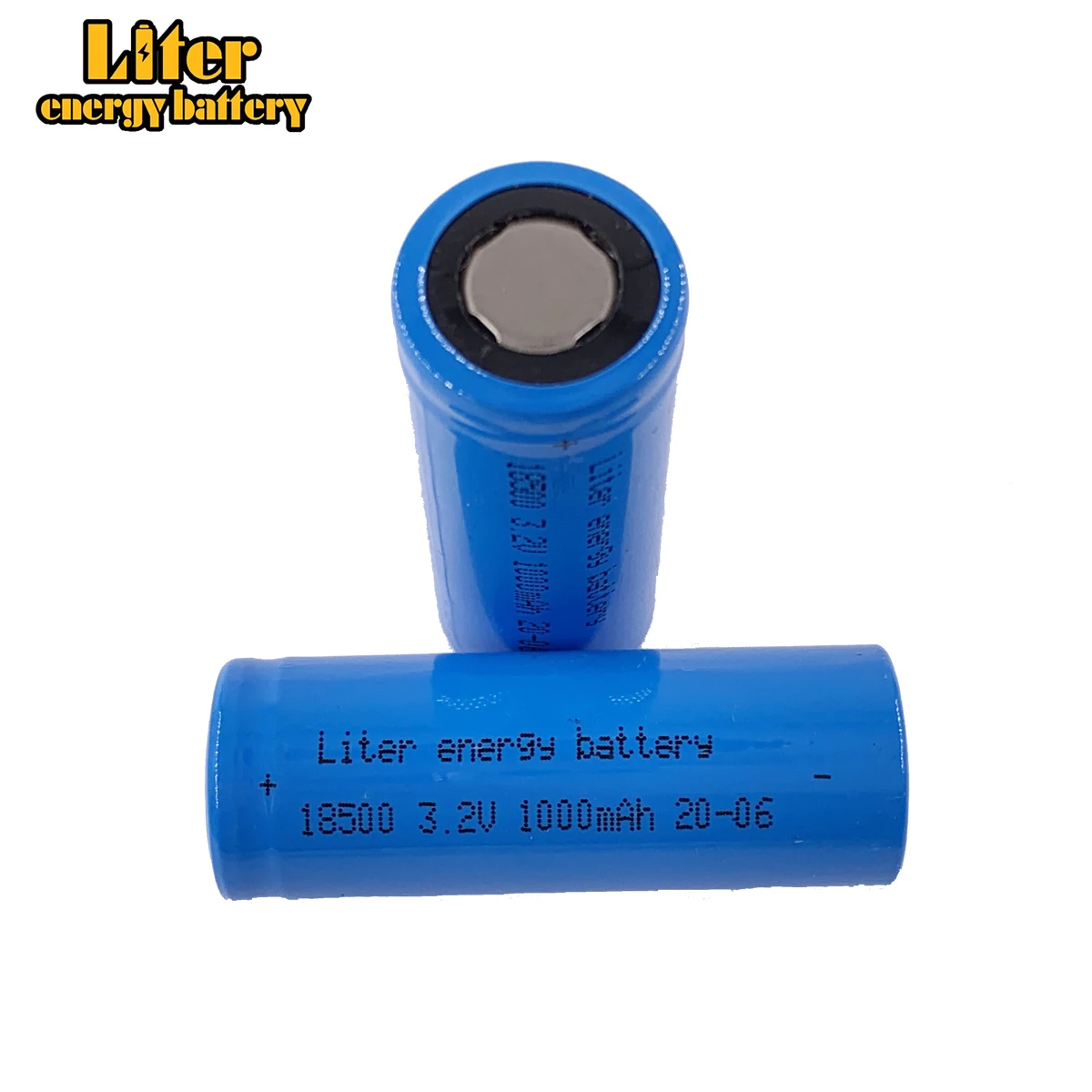 3.2V LFR 18500  LiFePO4 battery 1000mah rechargeable cell for Solar Led Light and speaker