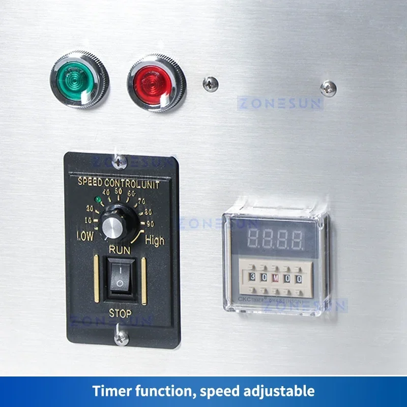 ZONESUN V Blender Powder Mixing Machine miscelatore per polvere secca in acciaio inossidabile ZS-V2