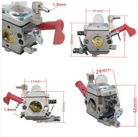 

Carburetor for Walbro Wt-668 Wt-997 Rc Parts for HPI Baja 5B 5T 5SC LOSI 5IVE-T Engine Carburetor