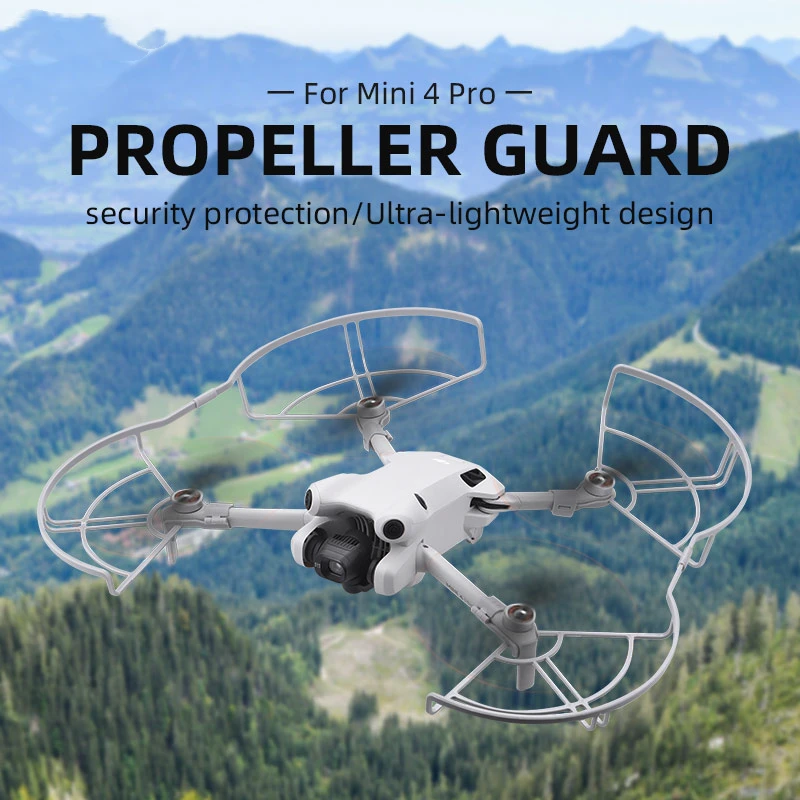 Picture 3: Propeller Protective Guard for DJI MINI 4 PRO, Anti-Collision Ring,Blade Protection Ring Quick Release Paddle Safety Cover