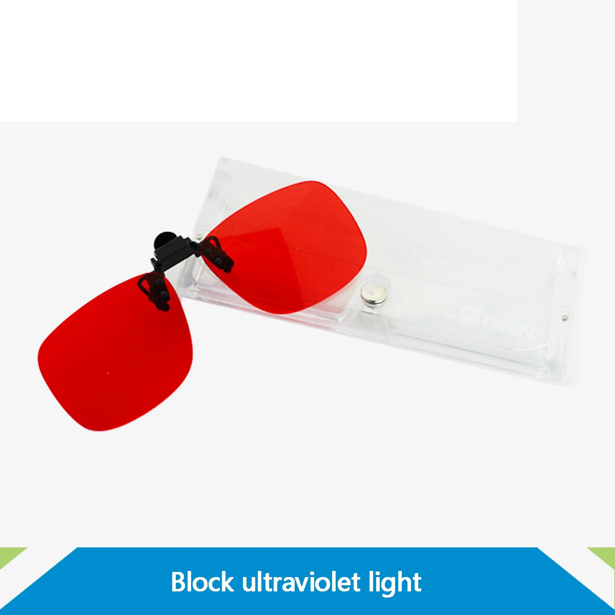 Cotisen SG09 Red Light Curing Eyeglass Clip Lens Dental Light Shield Non Medical Device