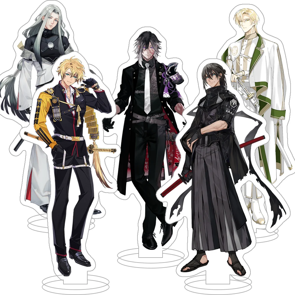 Touken Ranbu Kashagiri Tomita Gou Shichiseiken Himetsuru Ichimonji Naotane Taikei Official Acrylic Stand Desktop Decor Fans Gift