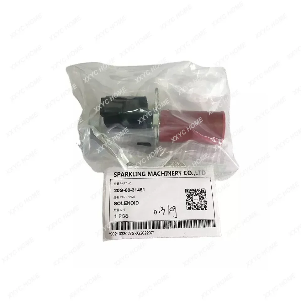 

20g60-31451 Excavator PW140 PW180 Solenoid 20G6031451 Valve 20G-60-31451