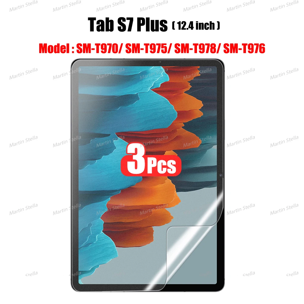 3 Stück Papiergefühl wie Displayschutzfolie für Samsung Galaxy Tab S7 S8 S9 Plus Ultra Samsung Tab S6 Lite S7 S9 Fe A8 A9 A7 Kein Glas