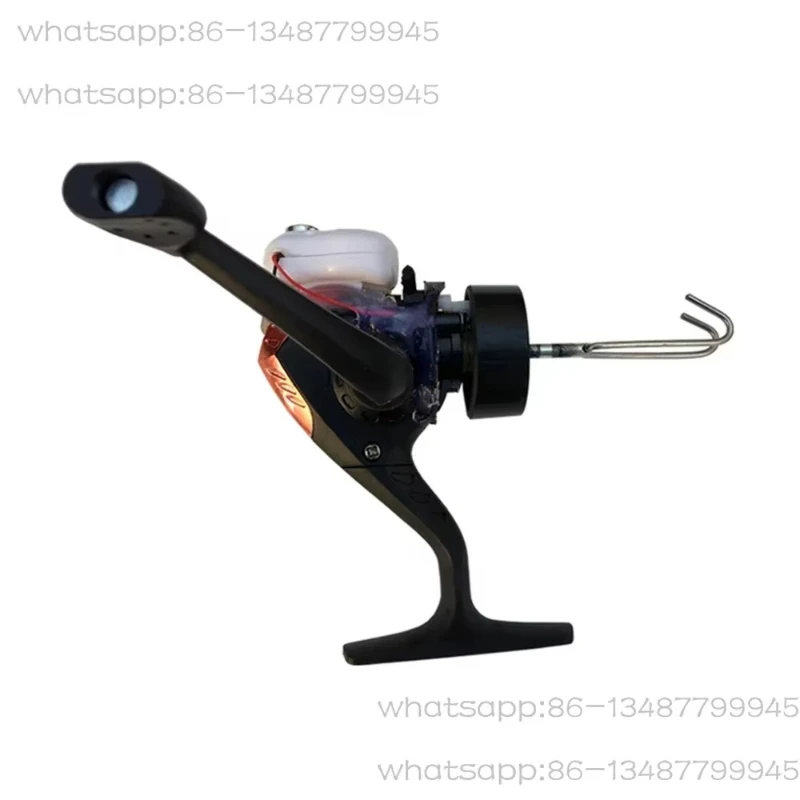 Hand-crank Rubber Band Winder, Auto Counting Rubber Twine Wrapping Machine for Model Aircraft DIY