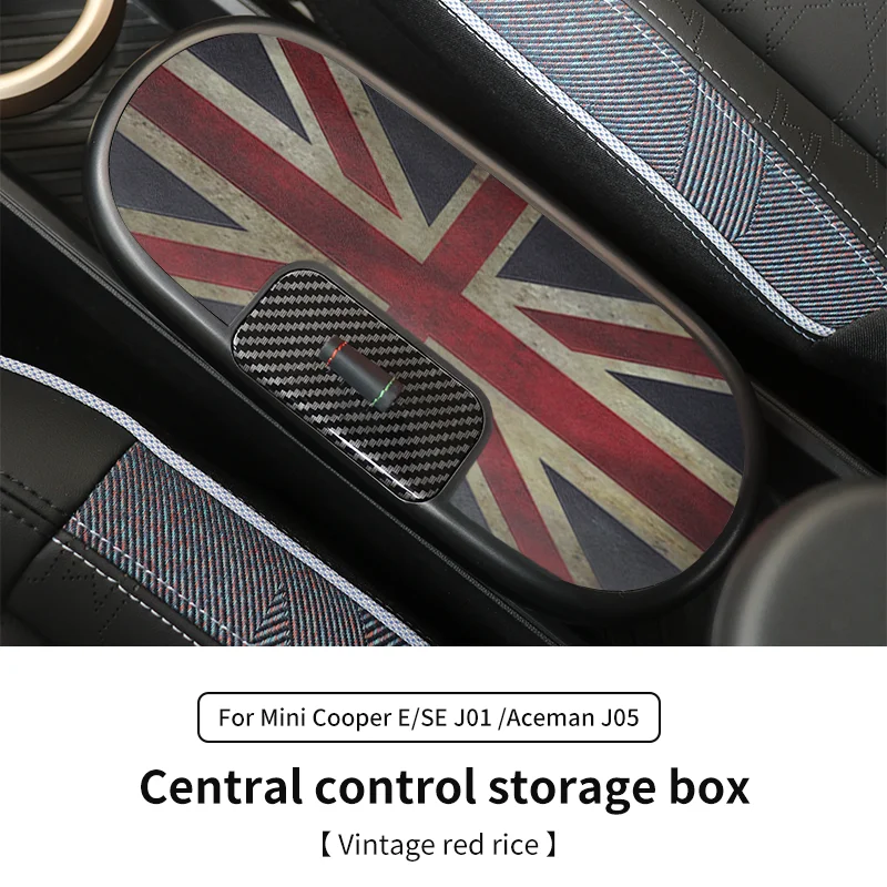 Centrale Controle Opbergdoos Voor Bmw Mini Cooper E/Se J01 J05 Aceman 2024 2025 Centrale Armsteun Opbergdoos auto Accessoires