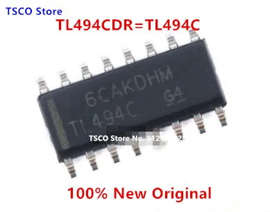 10piece TL494CN DIP  TL494CDR TL494C SMD  100%New Original  TSCO