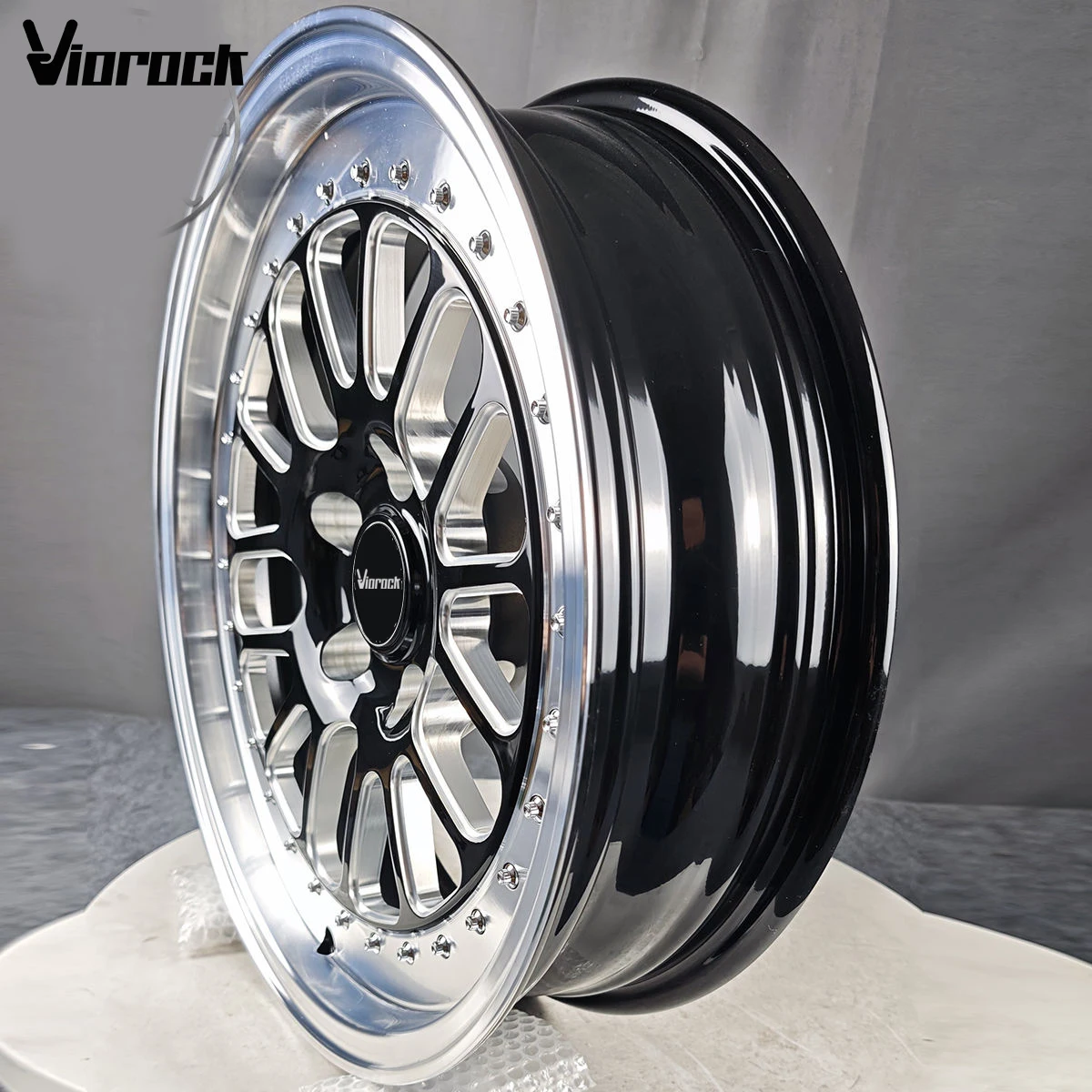 Hot-selling True Beadlock Drag Racing Car Rims Forged Wheels Fit for Cadillac CTS-V/ATS-V Chevrolet Corvette C5/C6/C7/C8/Z06/ZR1 view 6