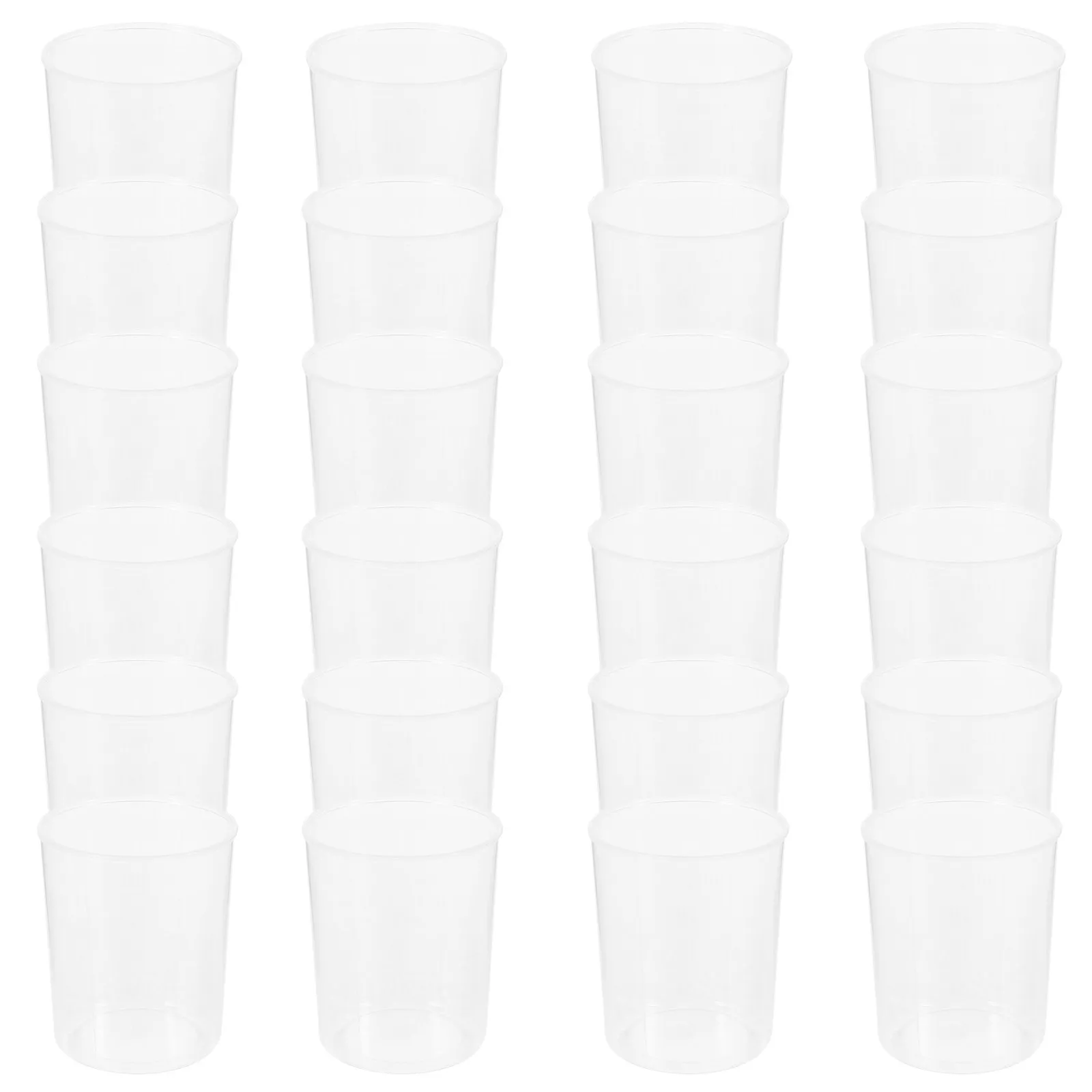 

Набор из 30 градуированных пластиковых мерных стаканов с прозрачной шкалой, лабораторные чашки, инструменты для измерения жидкостей, для химических экспериментов и обучения