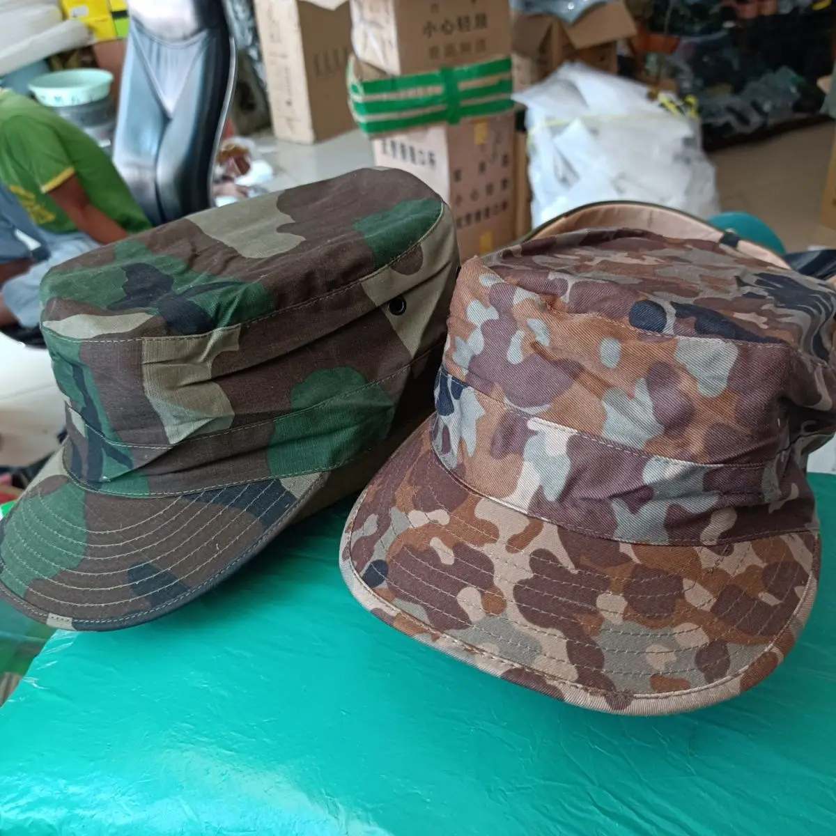 Boné camuflado para treinamento ao ar livre, tropas ucranianas